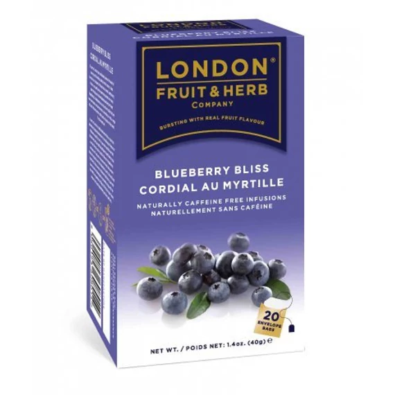 London gyümölcstea Fekete Áfonya filteres 20x
