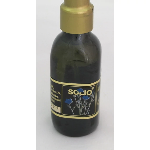 Solio hidegen sajtolt lenmagolaj 100ml