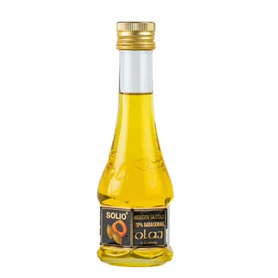 Solio hidegen sajtolt barackmagolaj 100ml
