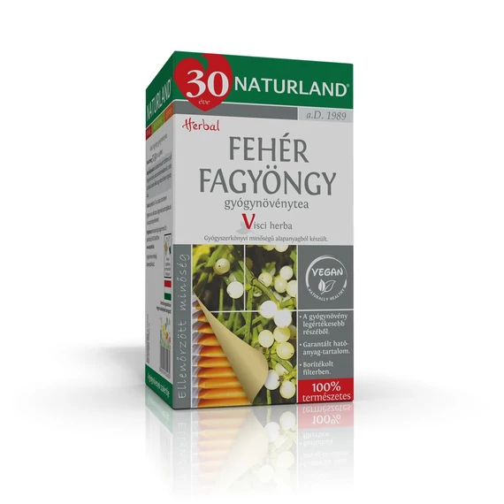 Naturland fehér fagyöngy tea filt 20db