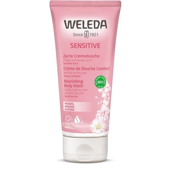 Weleda Szenzitív mandulás krémtusfürdő érzékeny bőrre 200ml