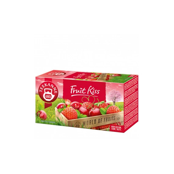 Teekanne gyümölcstea Fruit kiss cseresz.és eper filt. 20x