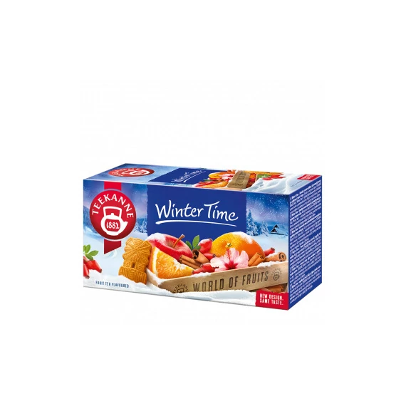 Teekanne gyümölcstea Winter time fűsz.fahéj filt. 20x