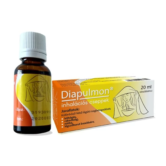 Diapulmon inhalációs cseppek 20ml