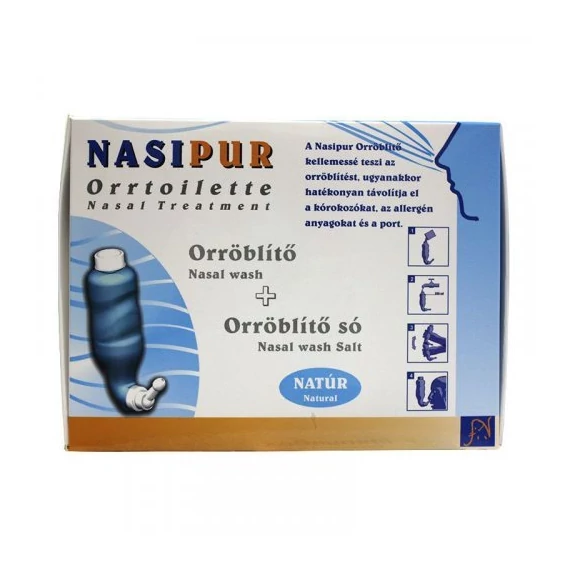 Nasipur orröblítő só készülék 2db