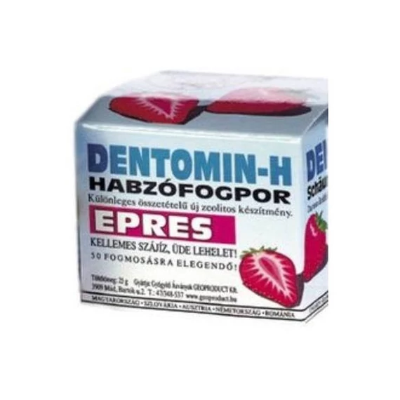 Dentomin H habzófogpor eper 25g