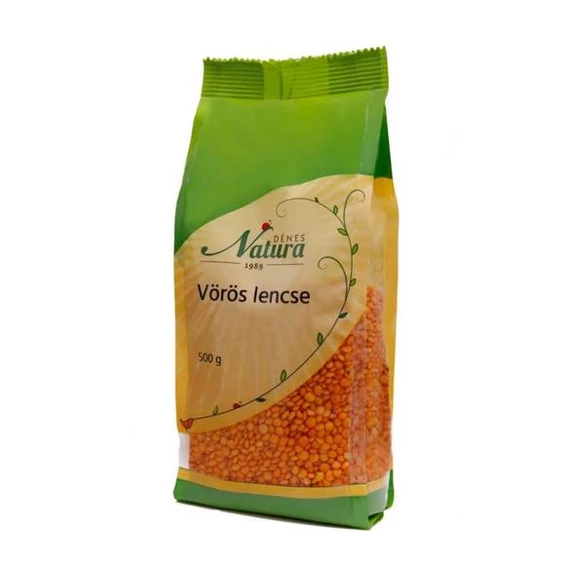 Natura vörös lencse 500g