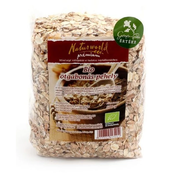 Naturgold bio ötgabonás pehely 500g