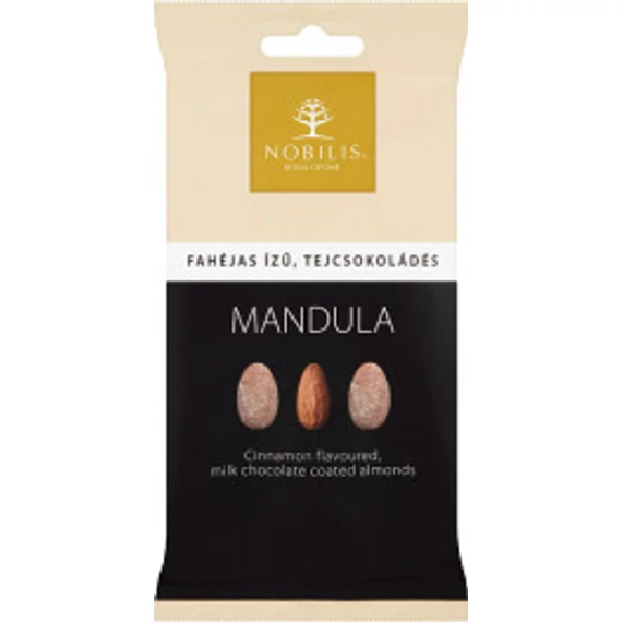Nobilis fahéjas tejcsokoládés mandula 100g