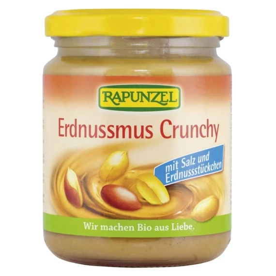 Rapunzel bio darabos földimogyorókrém 250g