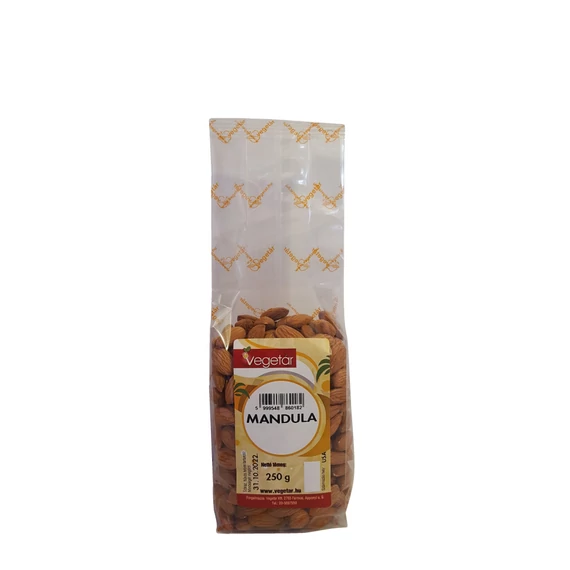 Vegetár mandula 250g