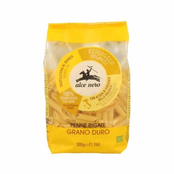 Alce nero bio durumtészta penne 500g