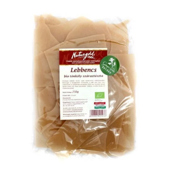 Naturgold tészta bio tönköly lebbencs fehér 250g