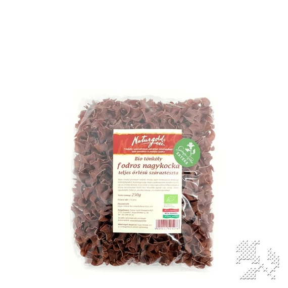 Naturgold tészta bio tönköly telj.kiőrl.nagykocka 250g