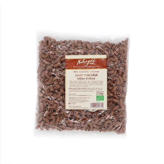 Naturgold tészta bio tönköly telj.kiőrl.szarvacska 250g