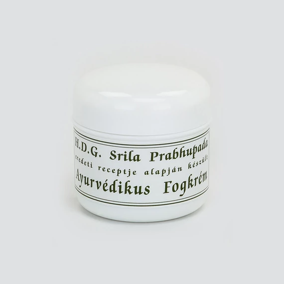 Tulasi Ayurvédikus fogkrém tégelyes 50ml