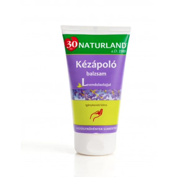 Naturland kézápoló balzsam levendulás tubusos 120ml