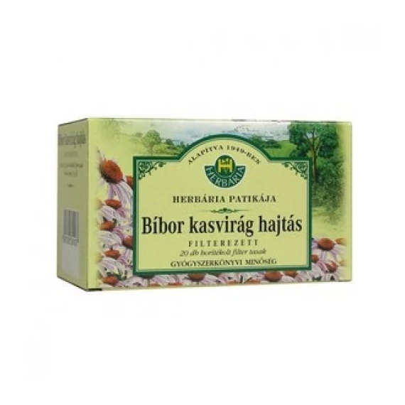 Herbária Bíbor kasvirág hajtás tea filteres 20x1,5g 30g