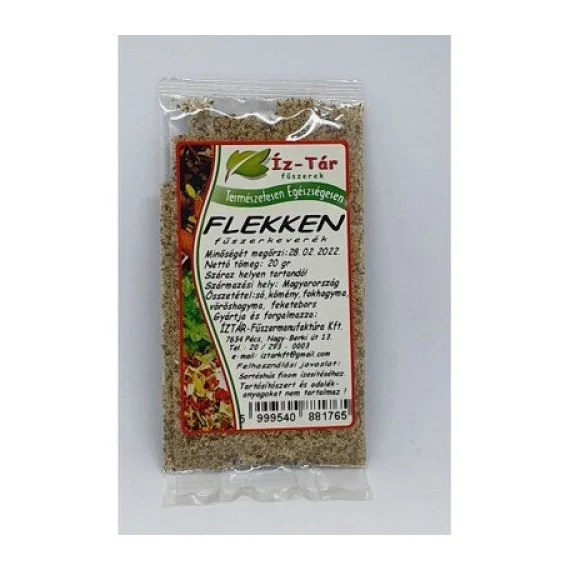 Íz-tár Flekken fűszerkeverék 20g