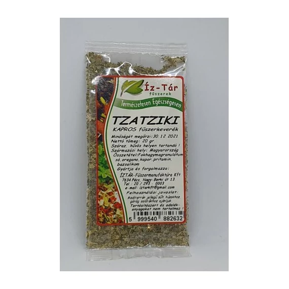 Íz-Tár tzatziki kaporral 10g
