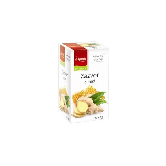 Apotheke mézes gyömbér tea 20x