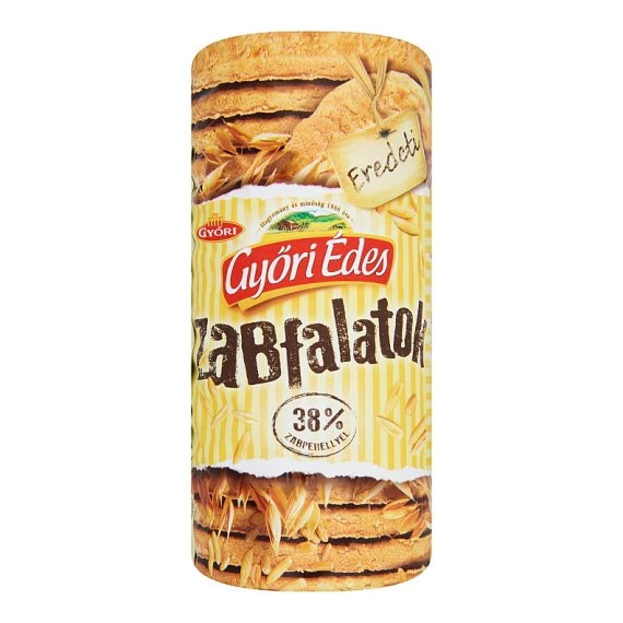 Győri Édes Zabfalatok 215g