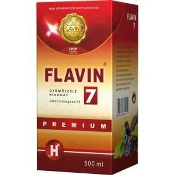 Flavin 7 gyümölcslé koncentrátum prémium 500ml