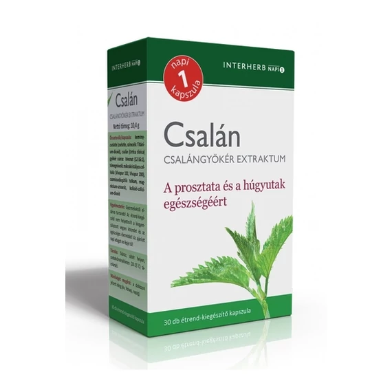 Interherb Napi 1 Csalángyökér extraktum kapszula 150mg 30x