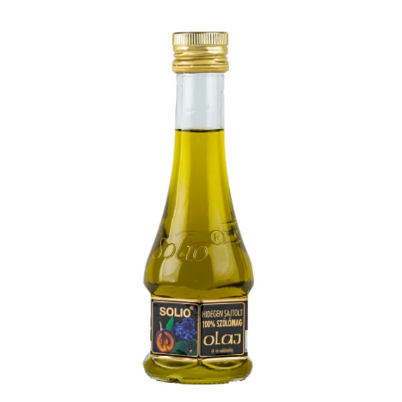 Solio hidegen sajtolt szőlőmagolaj 200ml