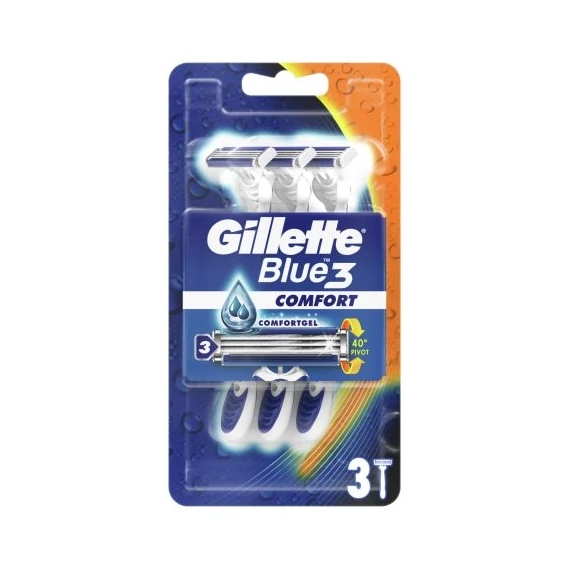 Gillette borotva Blue 3 eldobható kék 3x