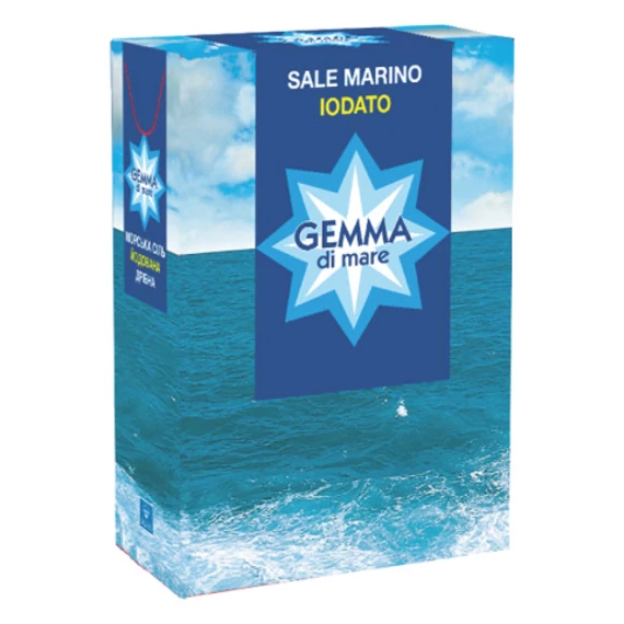 Só Sale Marino GEMMA jód.tengeri finom dobozos 1000g