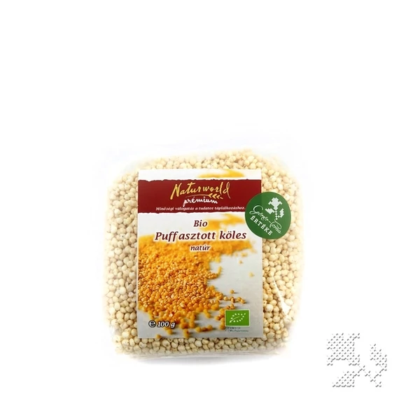 Naturgold bio puffasztott köles natur 200g