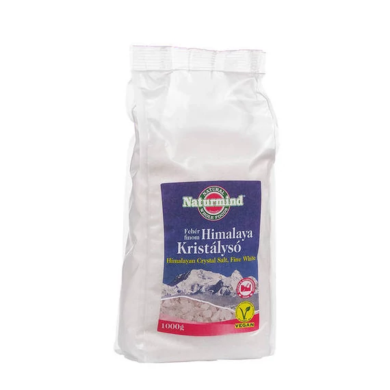 Naturmind Himalaya kristálysó fehér,finomszemcsés 1kg