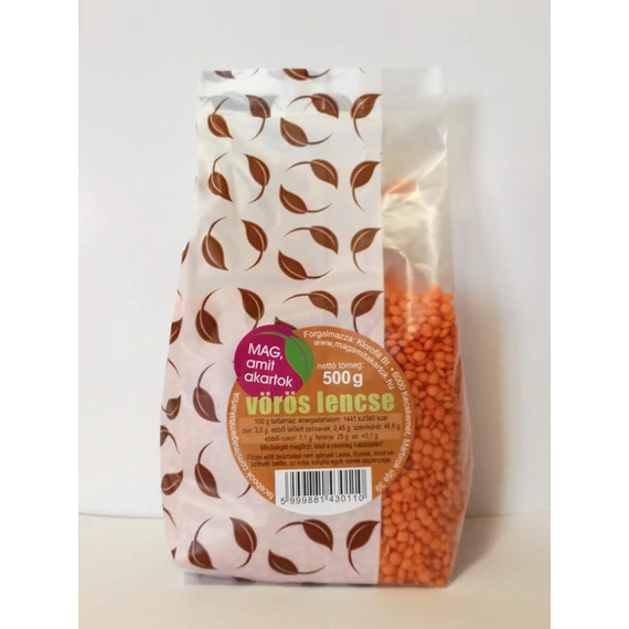 Klorofill Vörös lencse 500g