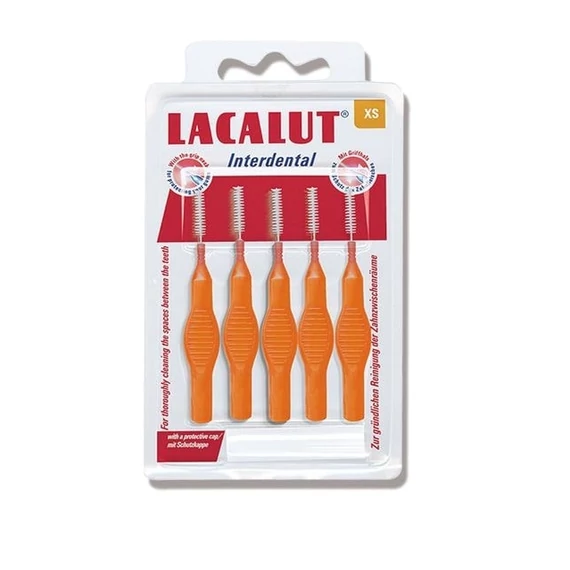 Lacalut Interdental fogköztiszt.kefe védőkupakkal XS 5x