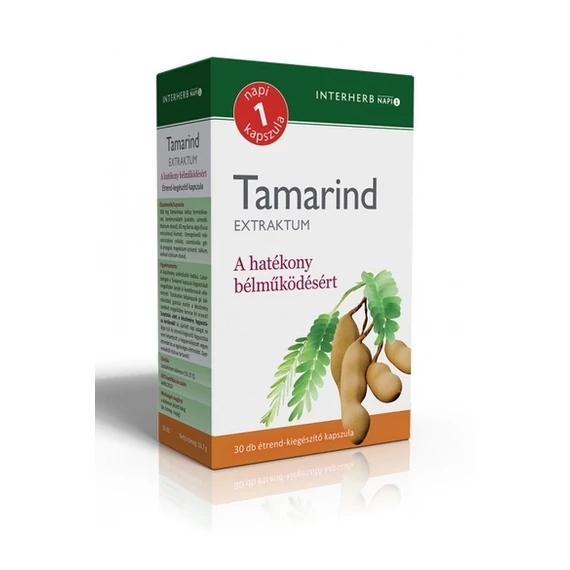 Interherb Napi 1 Tamarind extraktum kapszula 30x