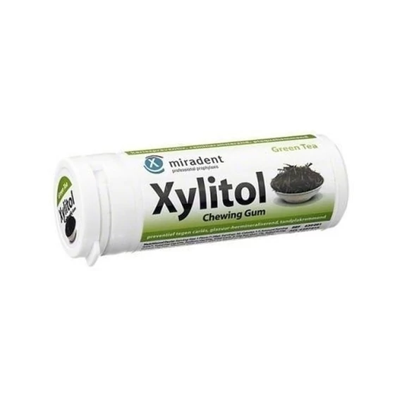 Xylitol rágógumi zöld tea 30x