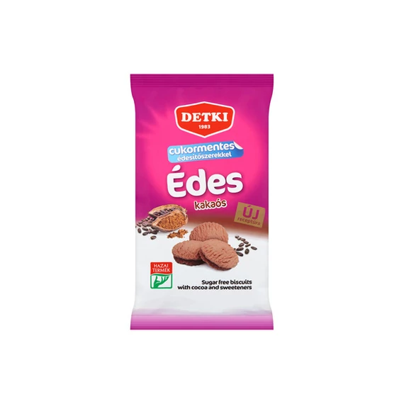 Detki Diabetikus omlóskeksz kakaós 180g