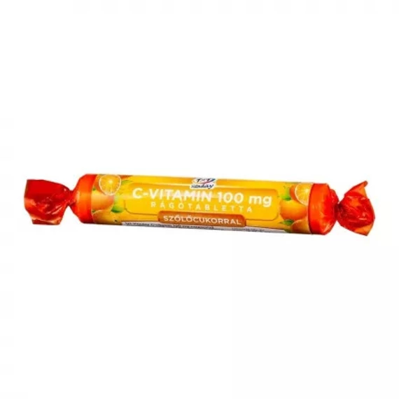 1x1 Vitaday C-vitamin 100mg rágótabletta narancsízű 17x