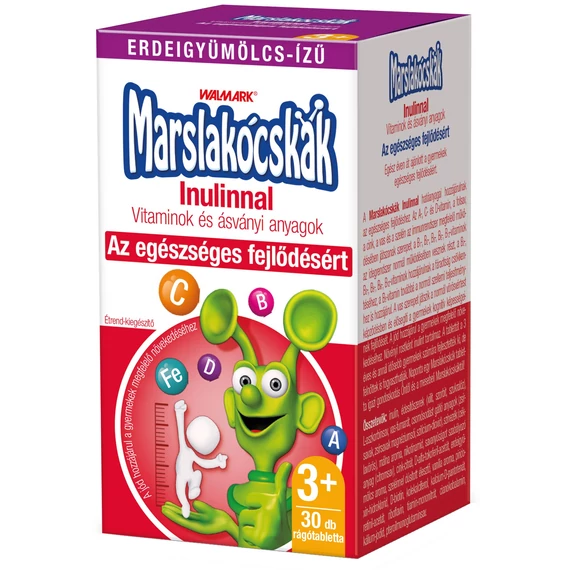 Marslakócskák Inulinnal rágótabletta erdeigyümölcs 30x