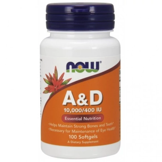 Now A&D vitamin 10000/400IU lágykapszula 60x