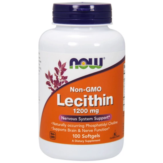 Now Lecithin 1200mg kapszula 100x