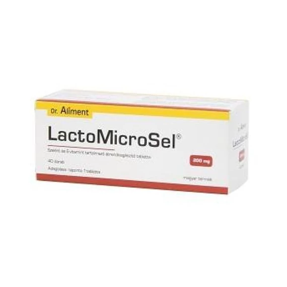 Dr.Aliment LactoMicroSel tabletta 200mg 40x