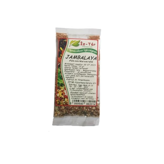 Íz-tár Jambalaya fűszerkeverék 20g