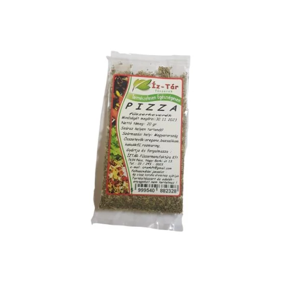 Íz-tár Pizza fűszerkeverék 20g
