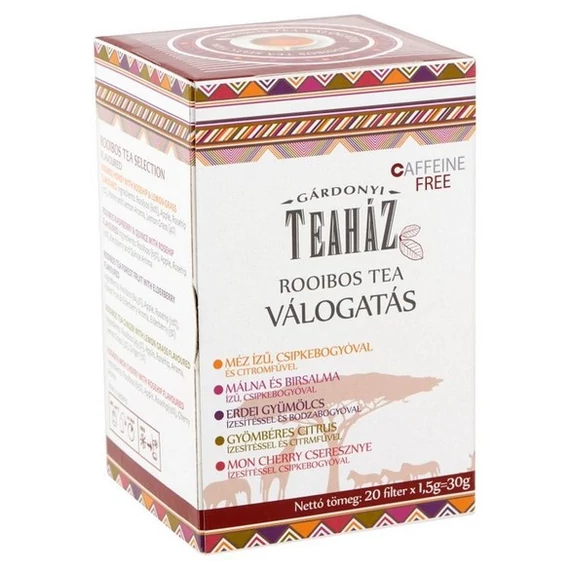 Gárdonyi Teaház rooibos teaválogatás 30g