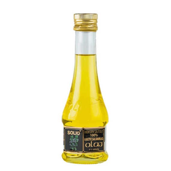 Solio hidegen sajtolt feketecsalánmag olaj 200ml