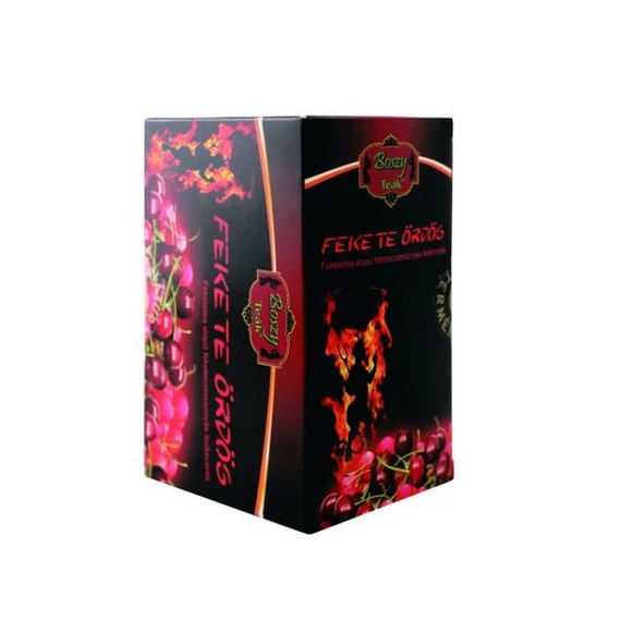Boszy-tea Fekete Ördög feketetea + feketecseresznye 20x