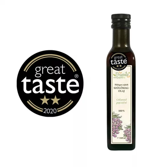 Grapoila 100% hidegen sajtolt Szőlőmagolaj 250ml