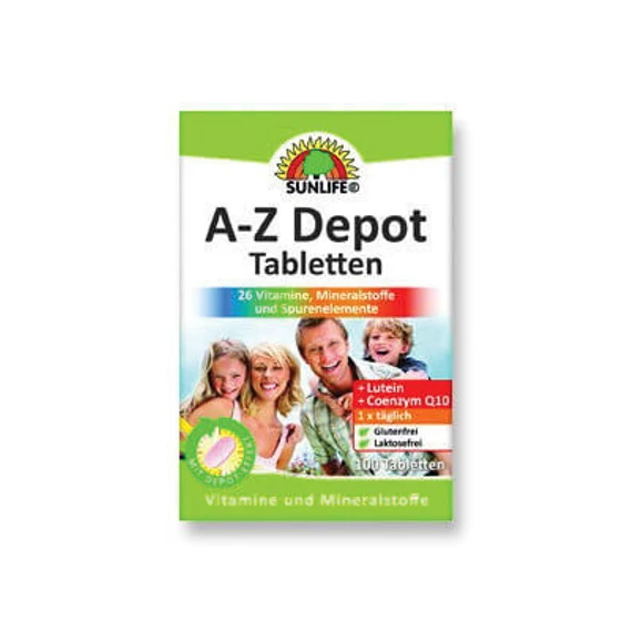 Sunlife A-Z depot tabletta 100x